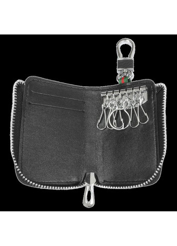 Ключница, кожаная автоключница с логотипом НСАН (многофункциональная черная 09012) Nissan (360949299)