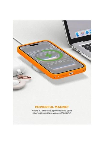 Чохол ICON2 MagCase для Apple iPhone 17 Pro Max Cosmic Orange (ARM86682) ArmorStandart (384213719)