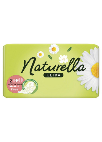 Гігієнічні прокладки Ultra Normal Plus (Розмір 2) 9 шт Naturella (304430803)