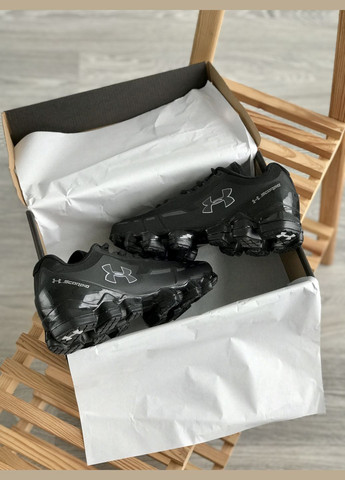 Чорні Осінні кросівки чоловічі under armour scorpio black | андер армор скорпіо чорні No Brand