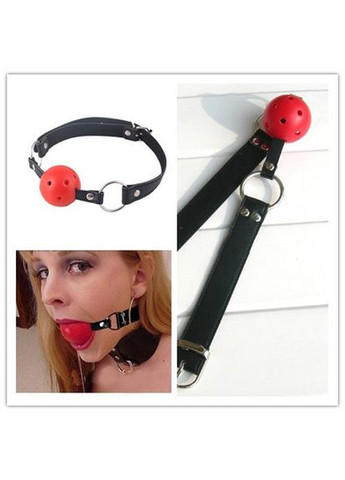 Клап в роті Mouth ball пластикова кулька з дірочками + регулюється за розміром голови Lovetoy (303877526)