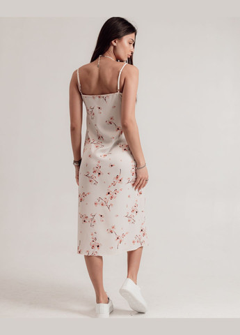 Молочна кежуал сукня з блузою молочний шоколад Samsara