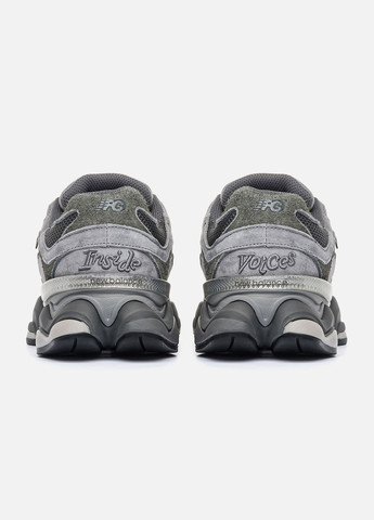 Сірі всесезонні жіночі кросівки new balance 9060 x joe freshgoods dark gray No Brand 1906D