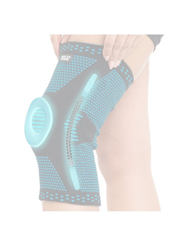 Фіксатор (бандаж) для коліна зі стабілізацією колінної чашечки 1 шт Size () 4FIZJO P-5907739317957 (346533210)