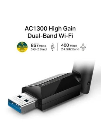 Мережеве обладнання Archer T3U Plus AC1300 USB3.0 MU-MIMO ext. ant TP-Link (402280610)