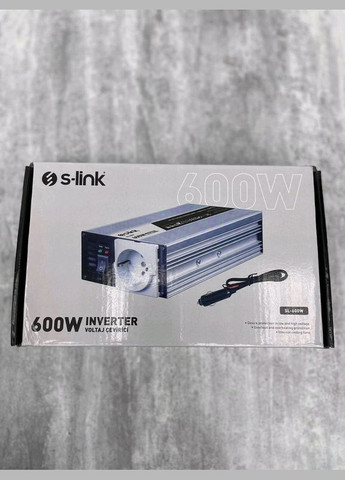 Перетворювач втомобільний 600w 12v інвертор (1756375641) S-link (335008826)