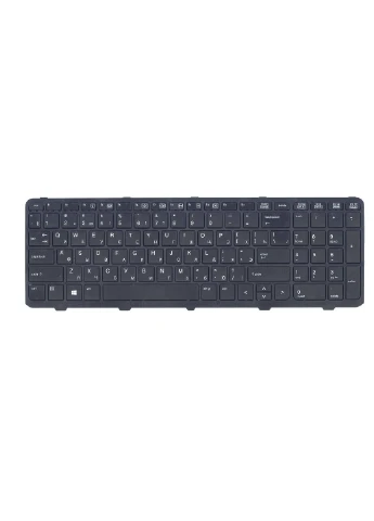 Клавиатура для ноутбука HP ProBook (450 G1) Черная, (Черная рамка), RU Hewlett Packard (396681476)