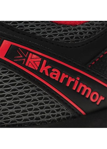 Чорні кросівки caracal mens trail running shoes red/bl 8(42) Karrimor