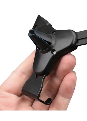 Універсальний тримач для телефону автомобіль в дефлектор «Compact» (сіро ) China (366874912)