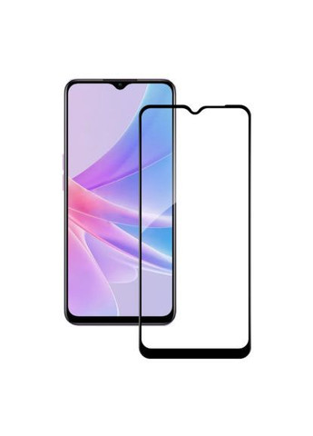 Скло захисне (1283126565144) ACCLAB Full Glue Oppo A58 (366869357)