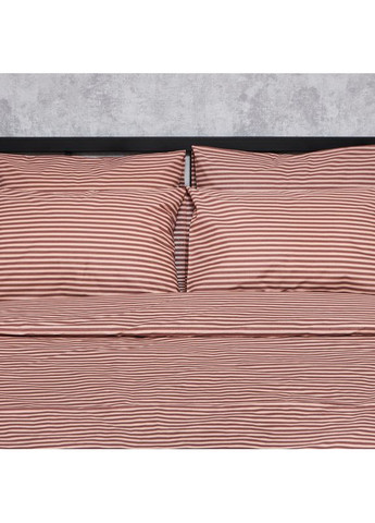 Комплект постельного белья Бязь Gold Люкс «» Полуторный Евро 160х220 наволочки 4х70х70 (MS-820005939) Moon&Star Autumn Stripes (356114581)