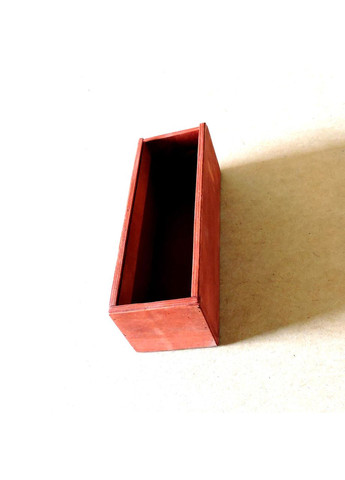 Подарункова коробка з дерева Палермо тип В корал (ПДУ-040303) No Brand (328910632)