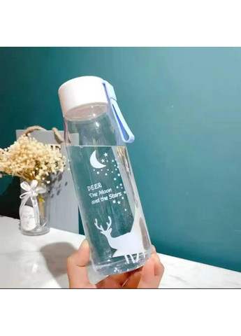 Компактная бутылка для воды 560 мл. Голубая No Brand (296101750)