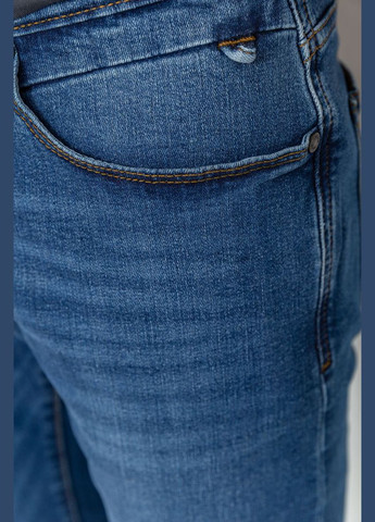 Синие демисезонные джинсы мужские, цвет синий, Amitex