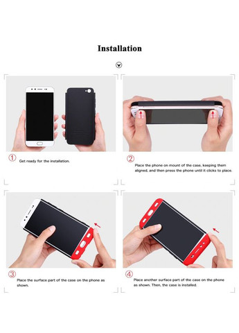 360 чохол для Huawei P Smart 2019 тонкий матовий пластиковий GKK (322211383)