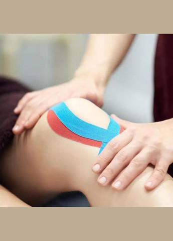 Спортивный тейп Кинезио – пластырь для поддержания мышц 5 см 5 м No Brand (348118882)