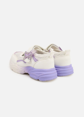 Белые слипоны на плоской подошве для девочки цвет белый cb-00274021 Kimboo