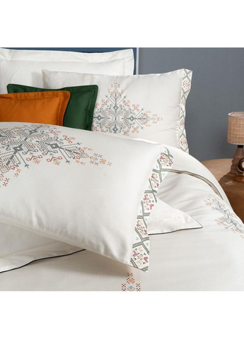 Постельное белье Umay премиум сатин 300ТС с вышивкой евро Sarev (367984748)