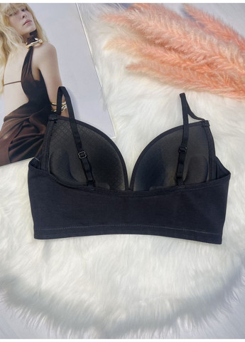 Графитовый топ топ из push up без косточек Beisdanna без косточек полиамид, эластан