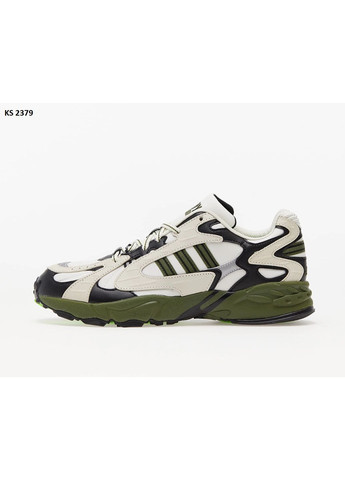 КРОССОВКИ ЖЕНСКИЕ ADIDAS IVY PARK SAVAGE WHITE GREEN АДИДАС No Brand серые демисезоны (367168854)