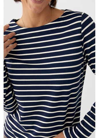 Трикотажный лонг в полоску Lurex (370379880)