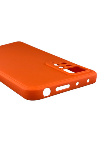 Чохол для Redmi Note 11 Pro 4G з квадратними гранями із захистом камери сяомі нот 11 про 4г помаранчевий Xiaomi (366023481)