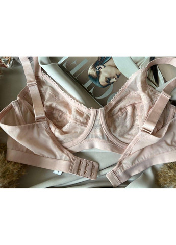 Пудровий ліфчик без поролону на 3 розмір пудра Acousma