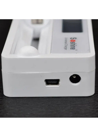 Зарядний пристрій для акумуляторів Soshine SC-S7 з LCD дисплеєм No Brand (332634720)