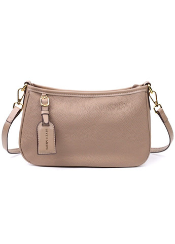 Женская сумка с двумя съемными ручками из натуральной кожи 22632 Бежева Vintage (297956960)