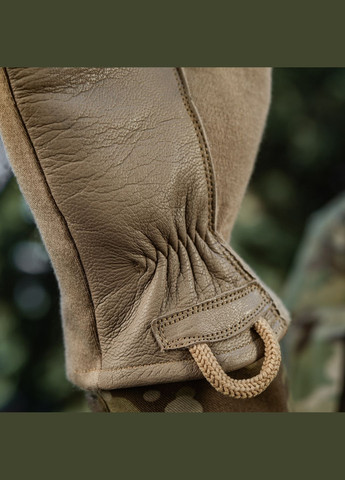 Рукавички Nomex Sport Leather Coyote (XL) M-TAC (303412536)