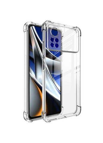 Чохол-накладка Anti-Shock для Poco X4 Pro 5G Clear (708631) BeCover (341487824)