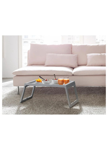 Підносний стіл ІКЕА KLIPSK Сірий (10327700) IKEA (267902734)