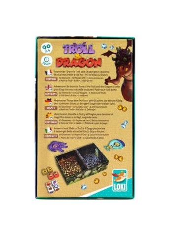 Настільна гра Троль та Дракон (Troll and Dragon) (англ.) + правила українською (51475_EU) Loki Троль та Дракон (Troll and Dragon) (англ.) + прави (368562127)