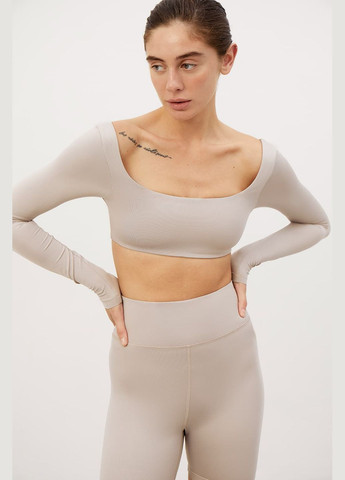 Топ спортивный L Нюдовый 587-24 Papaya (317417141)