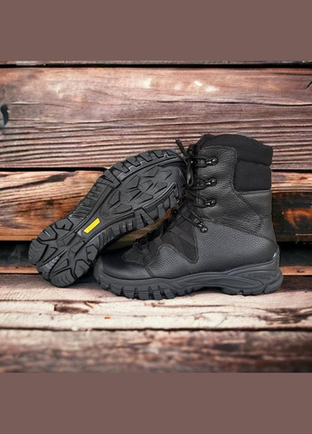 Мужские Тактические Зимние Берцы. 36-49р Черные. Водонепроницаемые! DSZM-1017 No Brand (301143239)