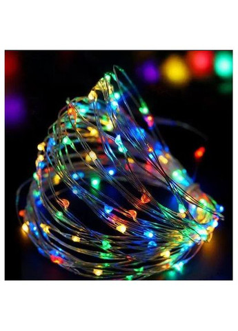Гірлянда світлодіодна на 2 батареях Роса 9309 5 м мультиколор No Brand (361399307)
