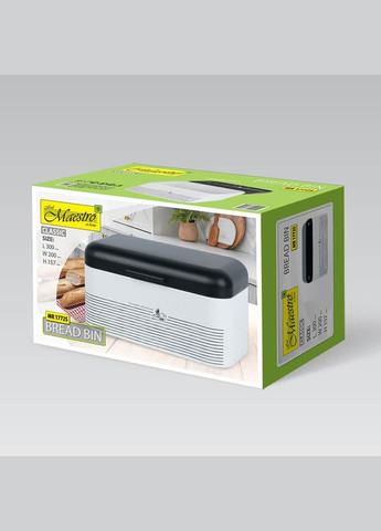 Хлібниця металева з кришкою (MR-1772-S) Maestro (334008823)