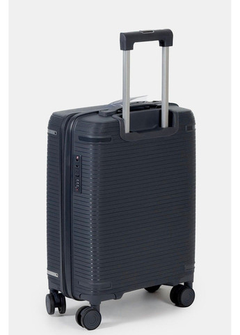 Маленький пластиковый чемодан ручная кладь 607-3-GR Tourist (354704070)