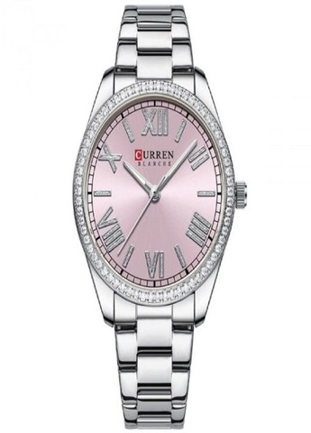 Женские наручные часы Silvia с кварцевым механизмом Серебряный Curren (304390996)
