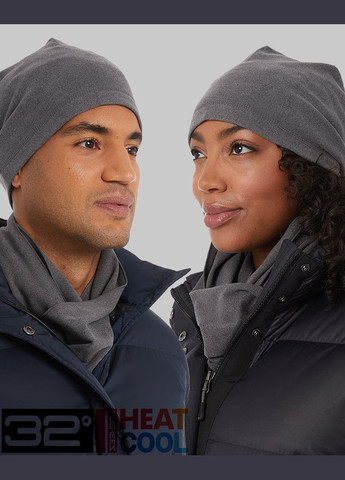 Унисекс тонкая флисовая шапка 32 Degrees HEAT FLEECE BEANIE (312233815)