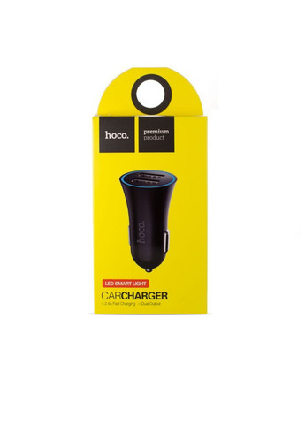 ОЗУ UC204 Car Charger 2USB 2.4 A Black Hoco (297453334)