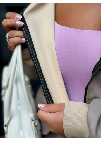 Бомбер с капюшоном Эко кожа на басне Україна (352473165)