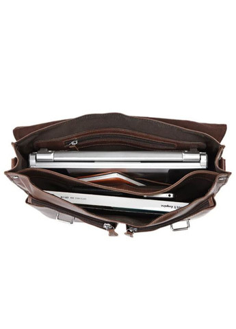 Деловая сумка, питфель, гладкая кожа 7100B John McDee (329149131)