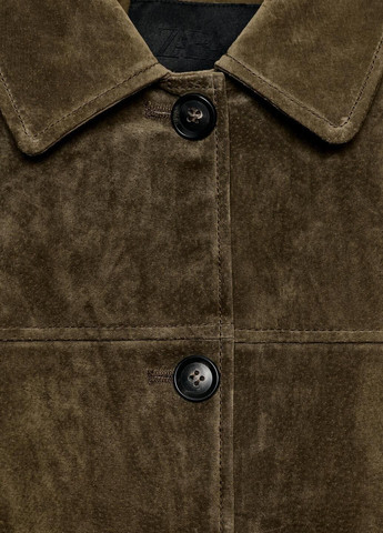 Оливковая (хаки) демисезонная куртка Zara