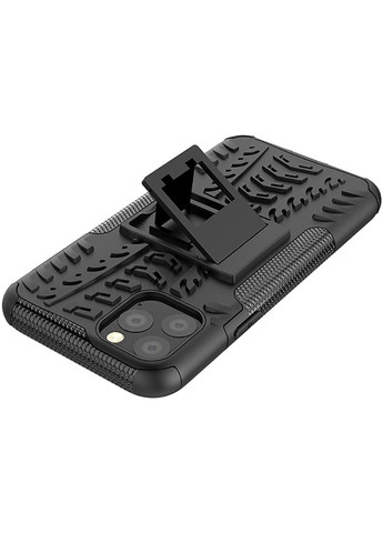 Чехол-накладка Dazzle Kickstand 2 in 1 Case Apple iPhone 11 Pro Black Toto (301784187)