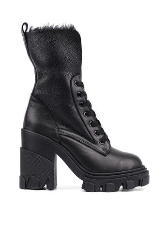 Жіночі Черевики 23KB-1065-1 Чорний Шкіра Attizzare (261240343)