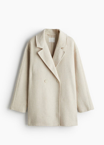 Светло-бежевое демисезонное Пальто H&M