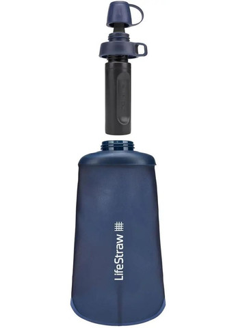 Пляшка-фільтр для води LifeStraw Peak Squeeze 1 L Mountain Blue No Brand (318665269)