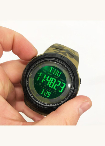 Годинник наручний чоловічий SKMEI 2070CMGN ARMY GREEN CAMO. Колір: зелений камуфляж No Brand (359474567)