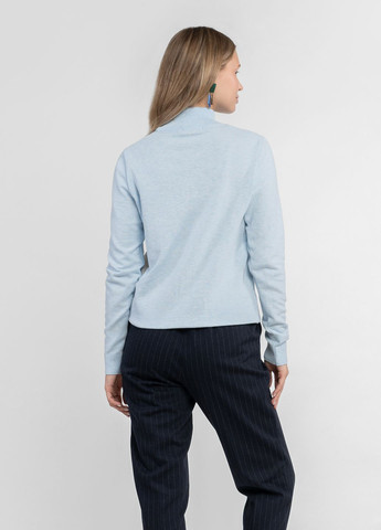 Блакитний зимовий светр жіночий блакитний Arber T-neck FW AM1